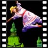 traditional black light theatre alice
